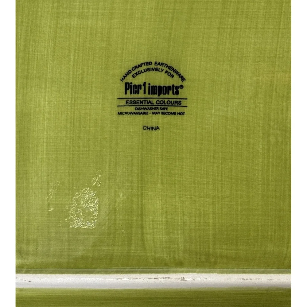 PIER‎ 1 Essential Colours - Set of 2 - Green 10.5